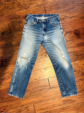 Rustler Original Straight Leg Jeans in Blue Waist 32